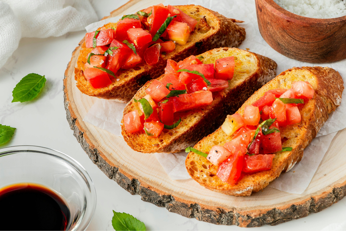 Bruschetta – der italienische Antipasti Klassiker