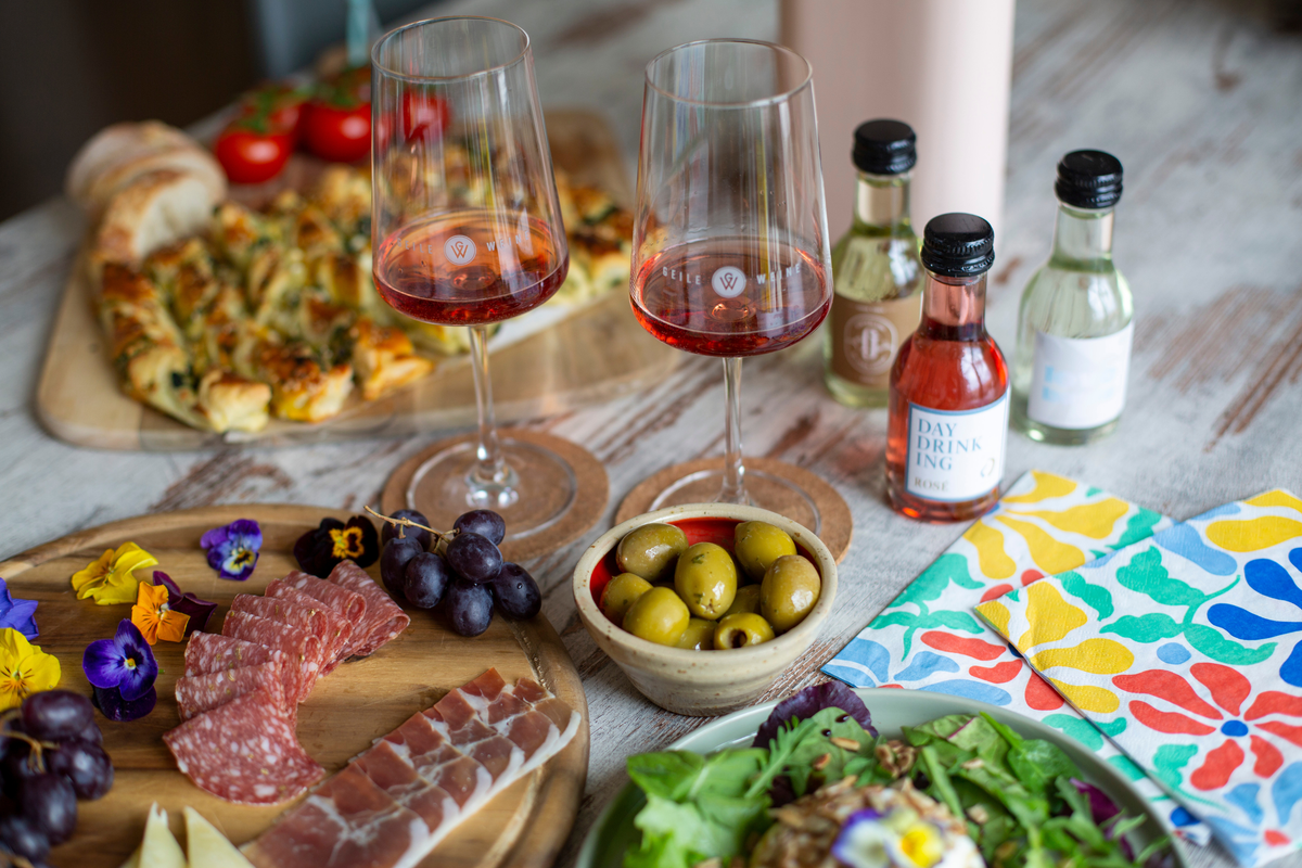 Fingerfood zu Weinminis
