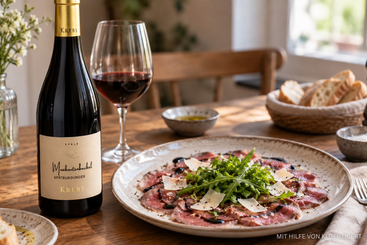 Lauwarmes Lamm-Carpaccio