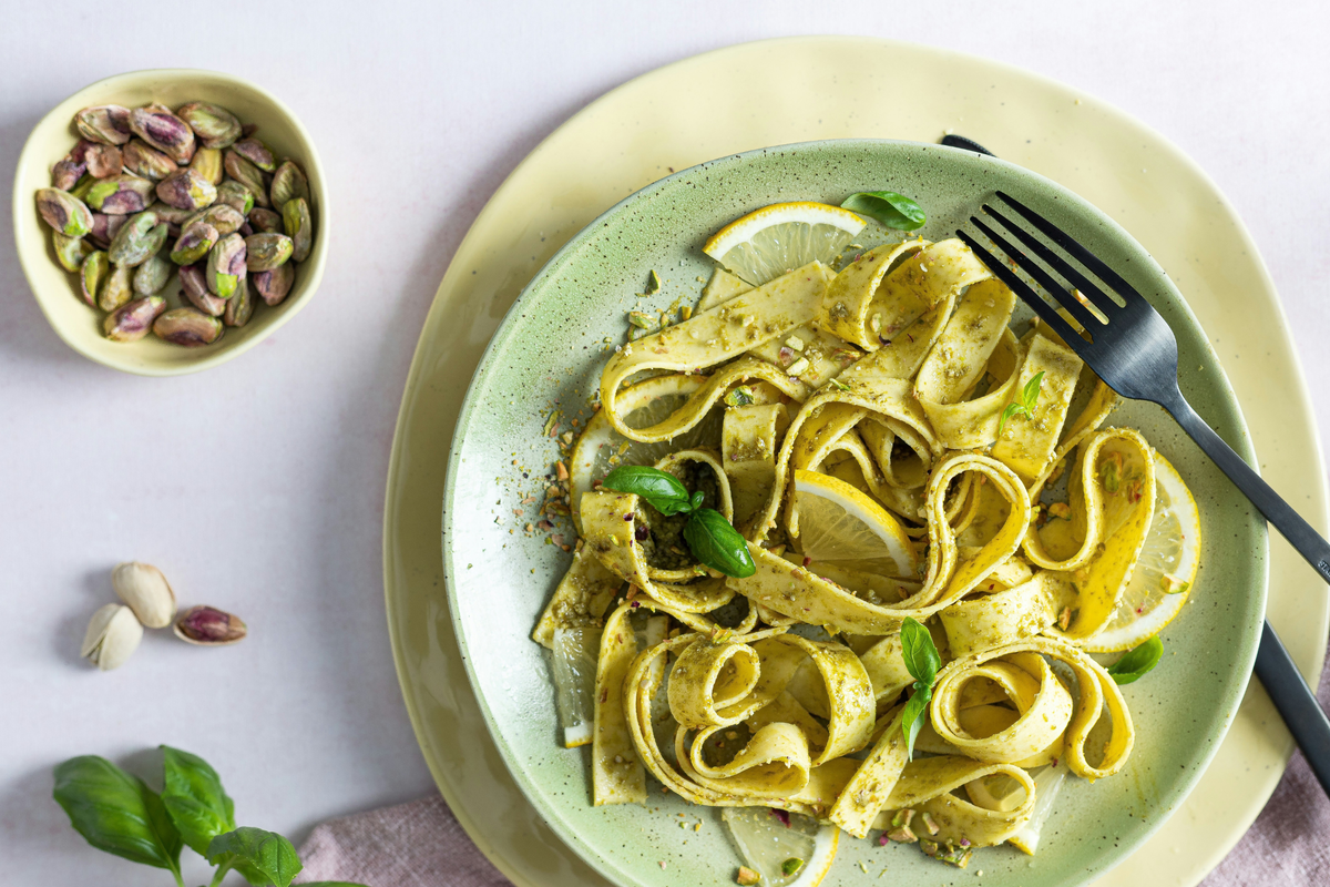 Pistazien-Pesto-Pasta