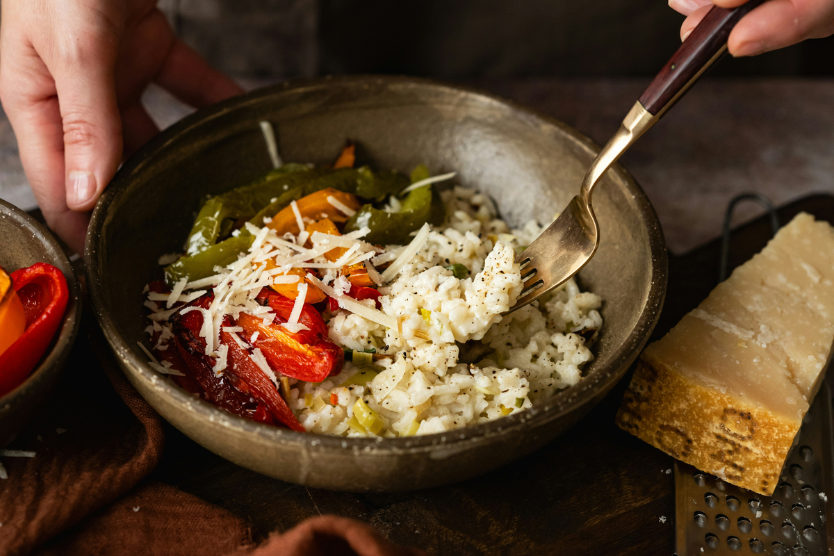 Risotto mit Grillgemüse