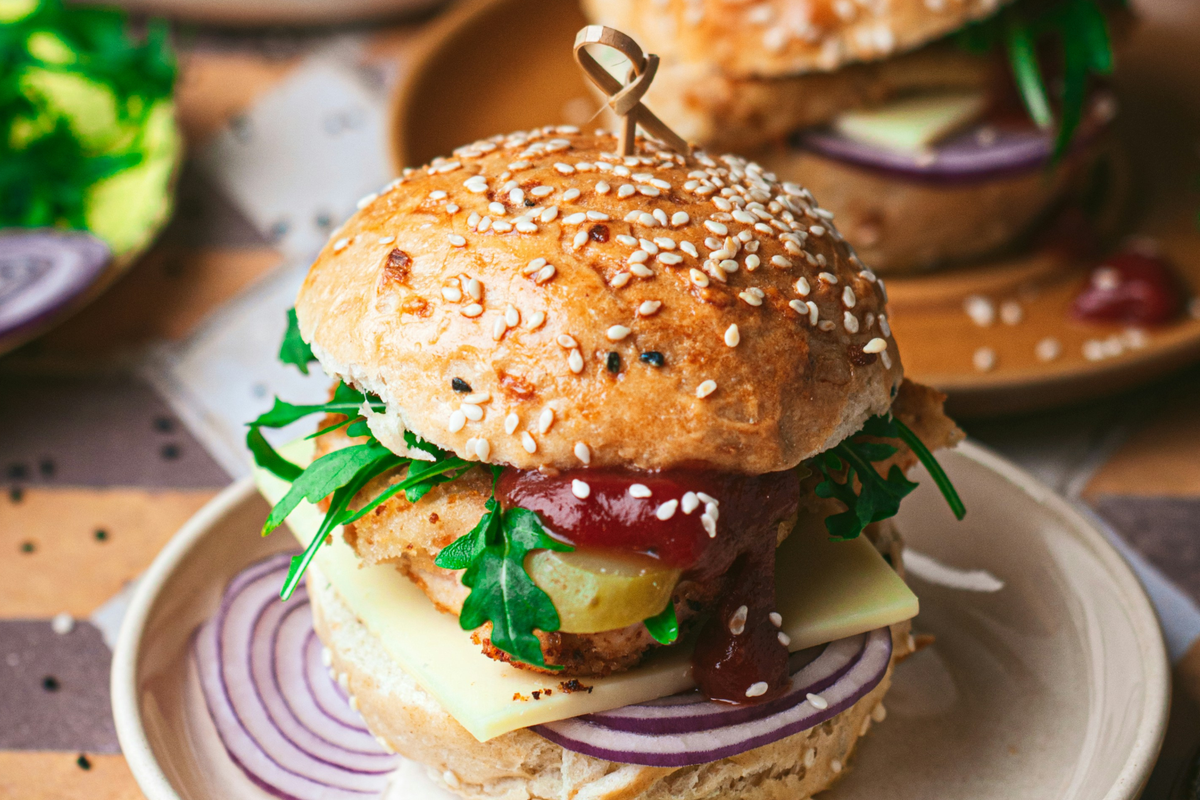 Schnitzel-Burger