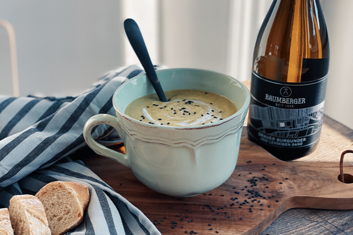 Vegane Kartoffel-Lauch-Suppe