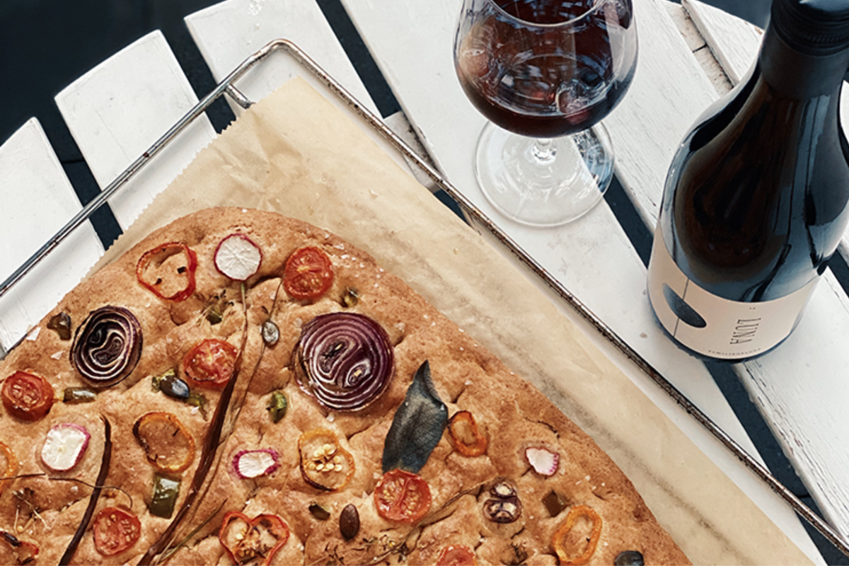Focaccia Garden – Essbare Blumenwiese aus dem Ofen