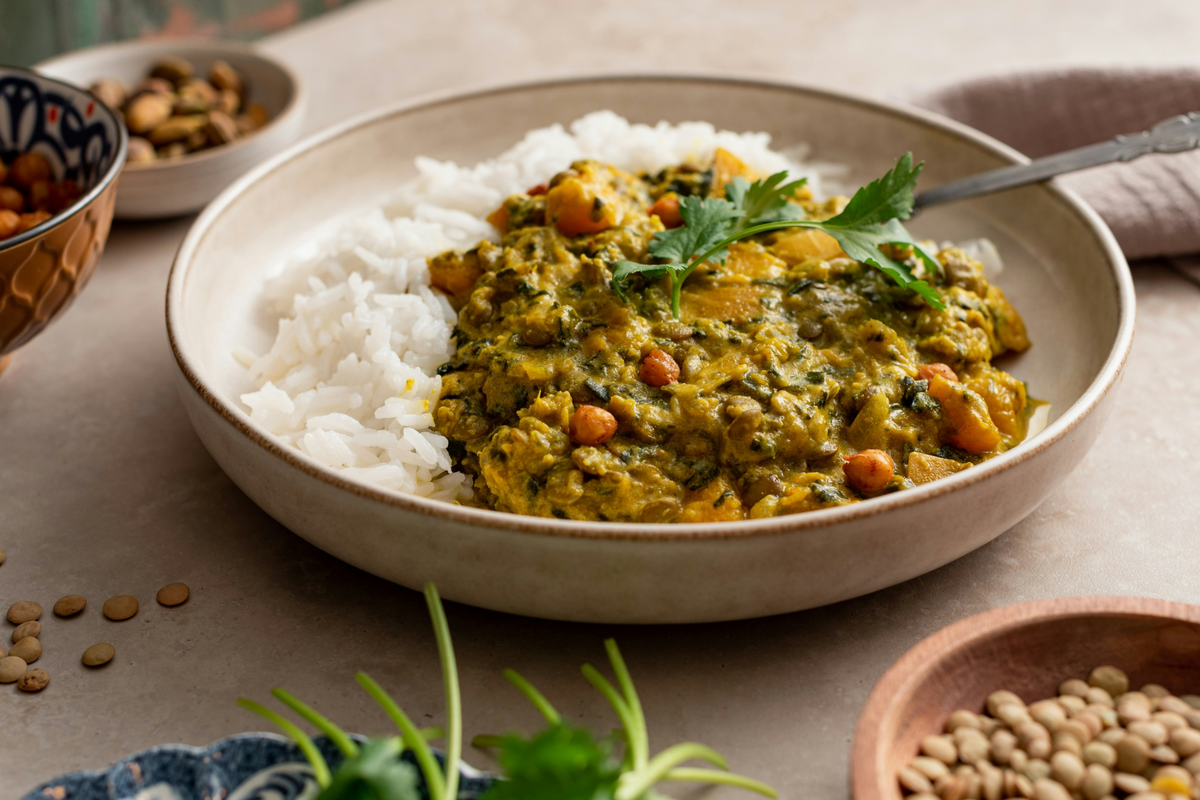 Grünes Curry – vegetarisch und scharf