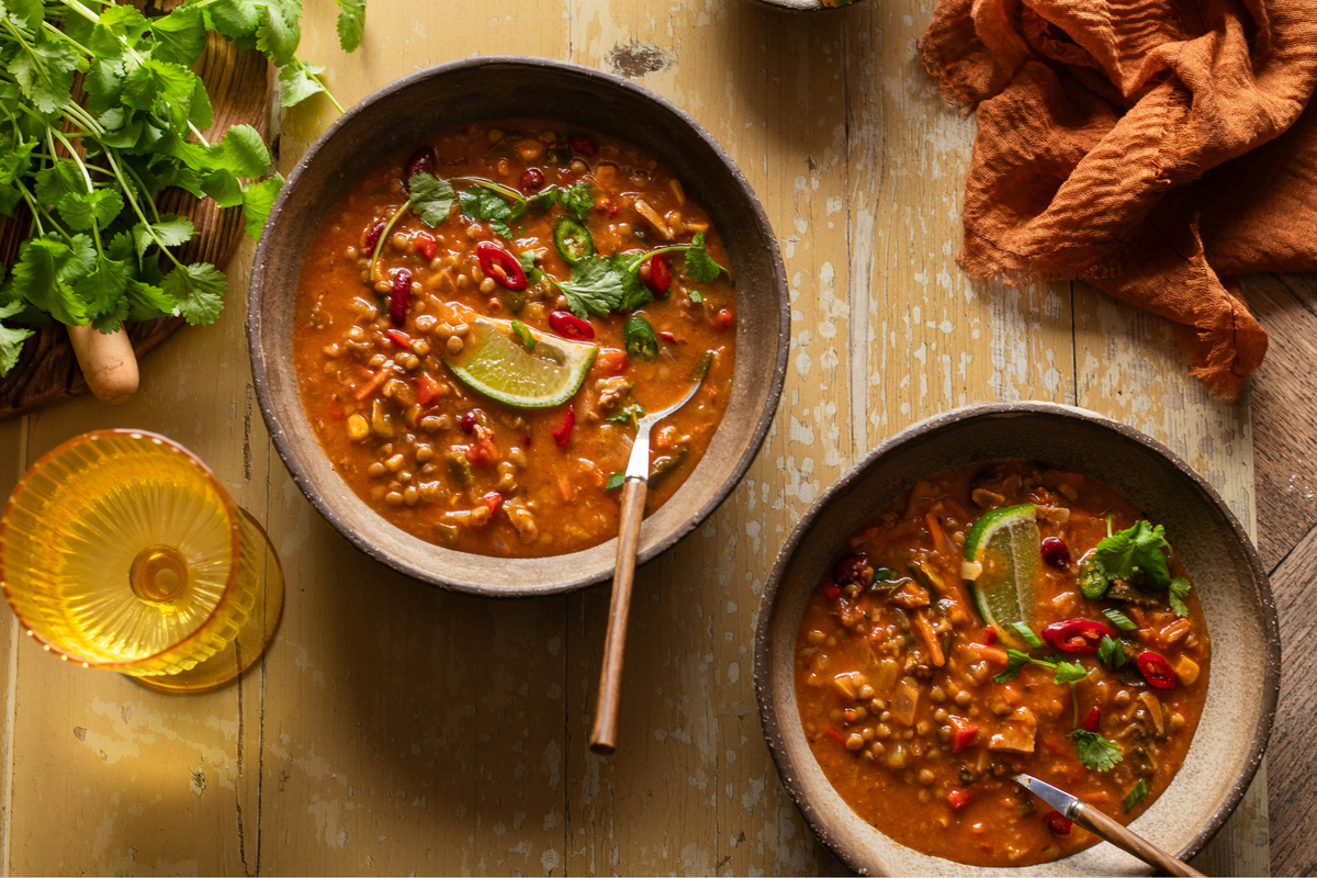 Jamaikanisches Bohnen-Curry
