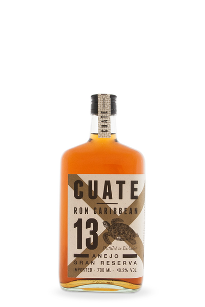 CUATE 13 - Caribbean Rum - Anejo Gran Reserva Front
