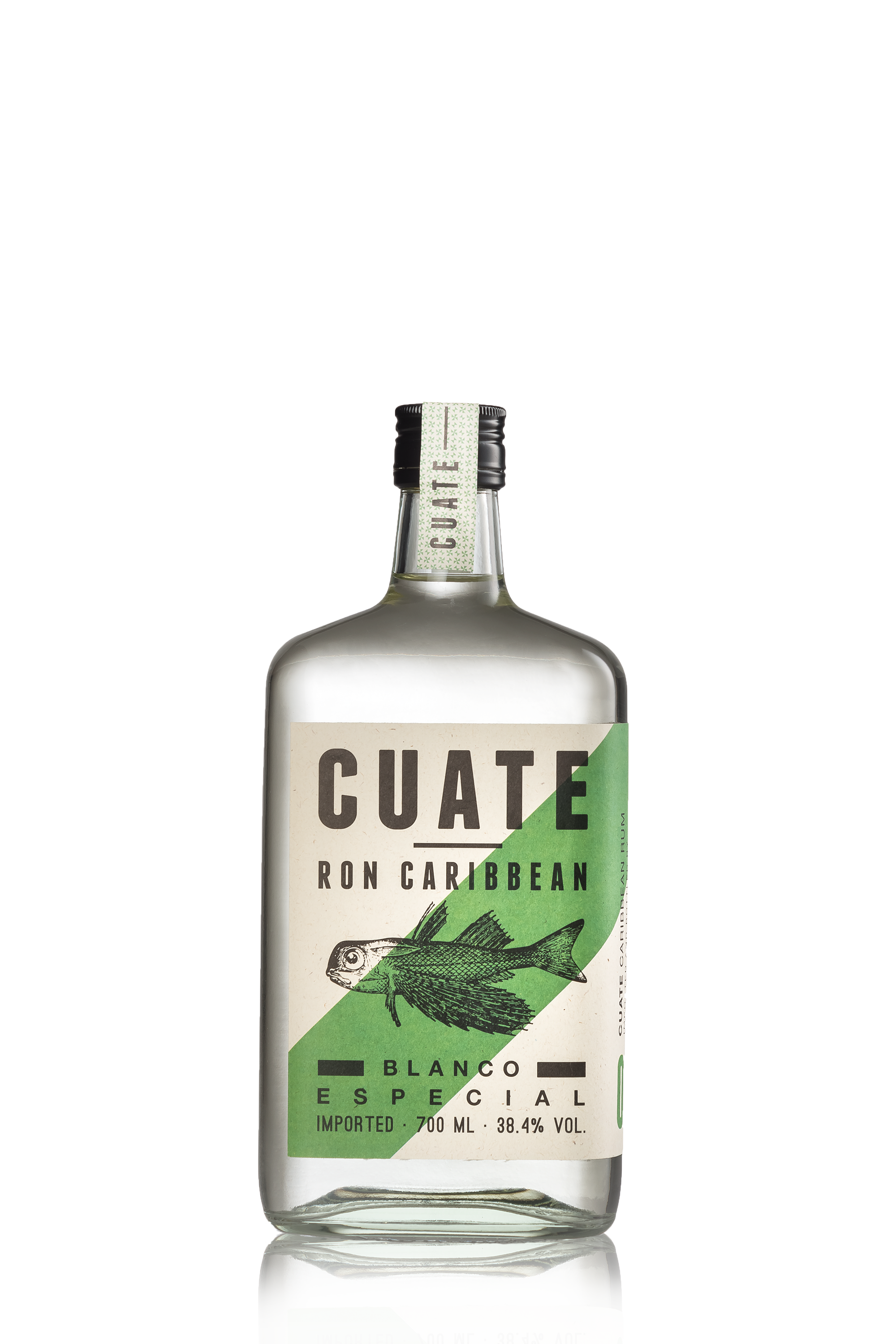 CUATE 01 - Caribbean Rum - Blanco Especial 0,7L