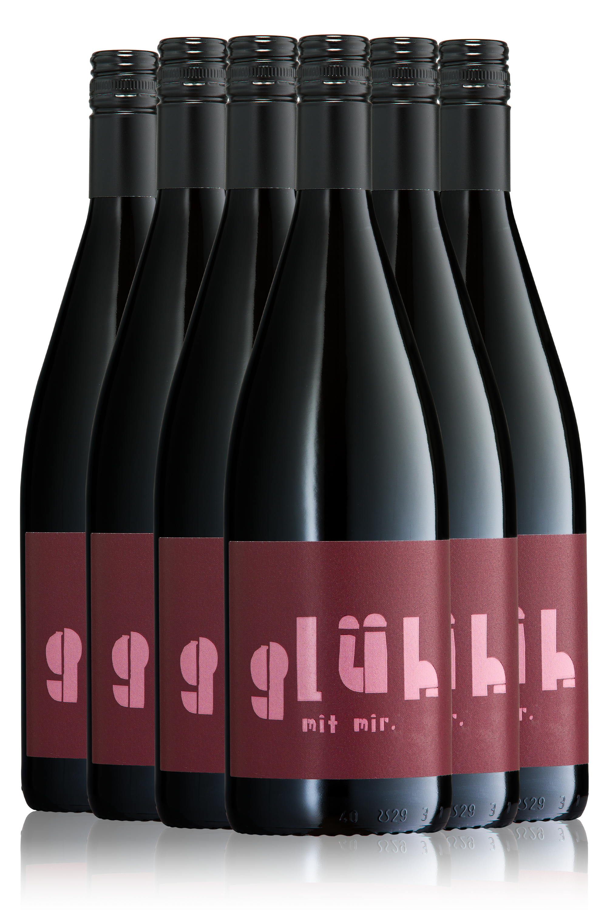 'Glüh' Mit Mir' - 5+1 Paket - Rot