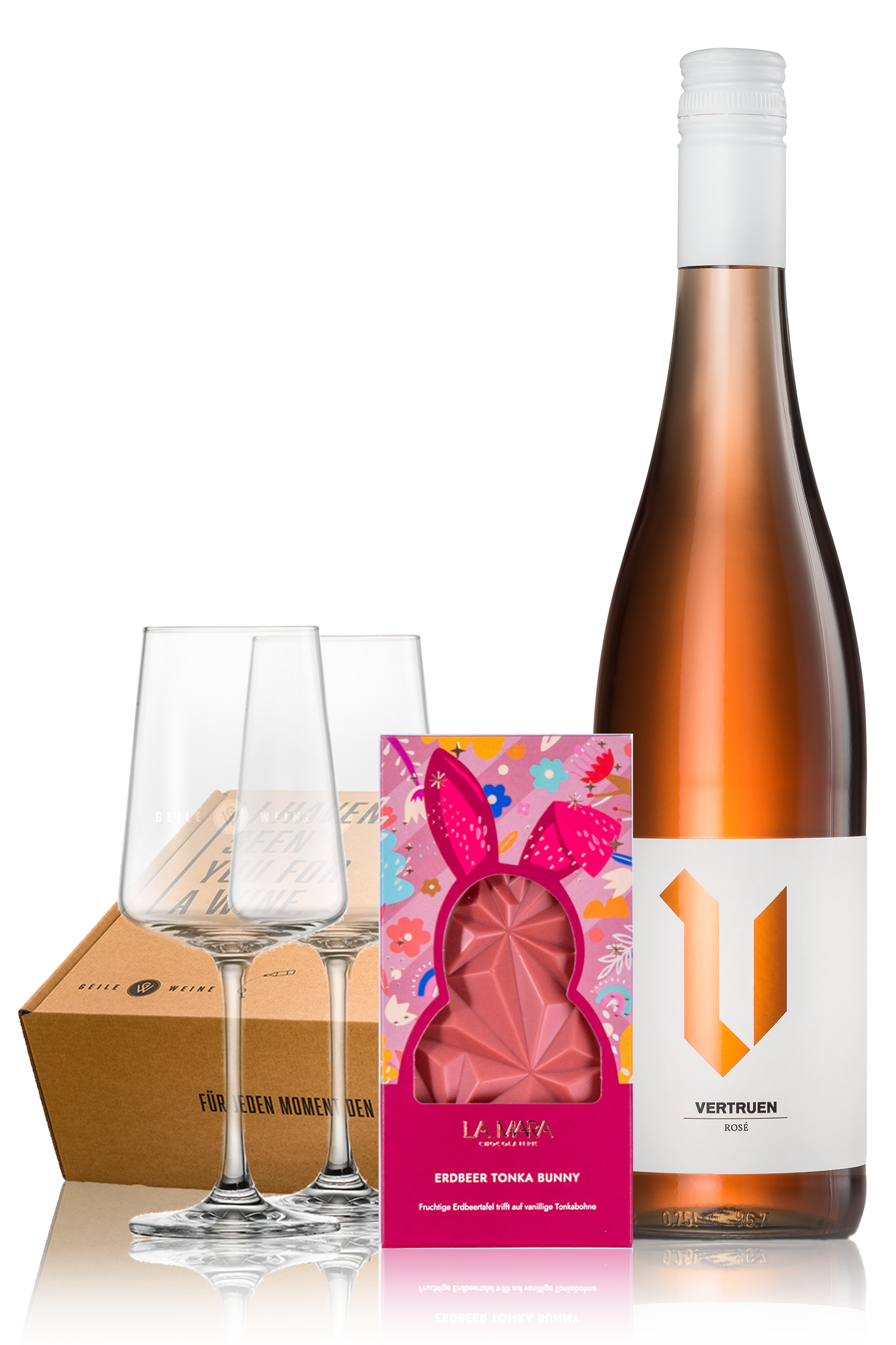 SchokoBunny und Vino: Erdbeer Tonka