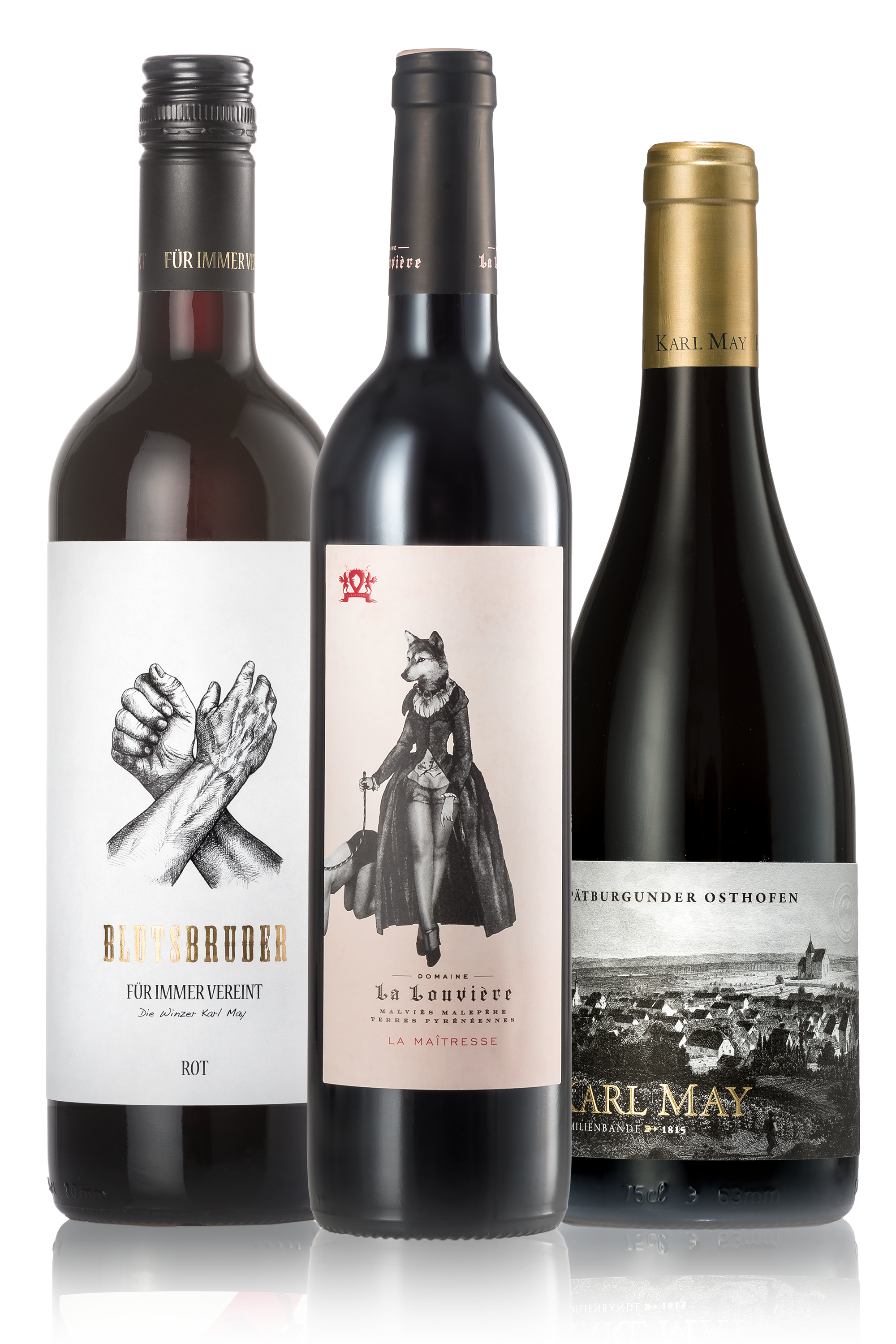 Weintrio zu Wild