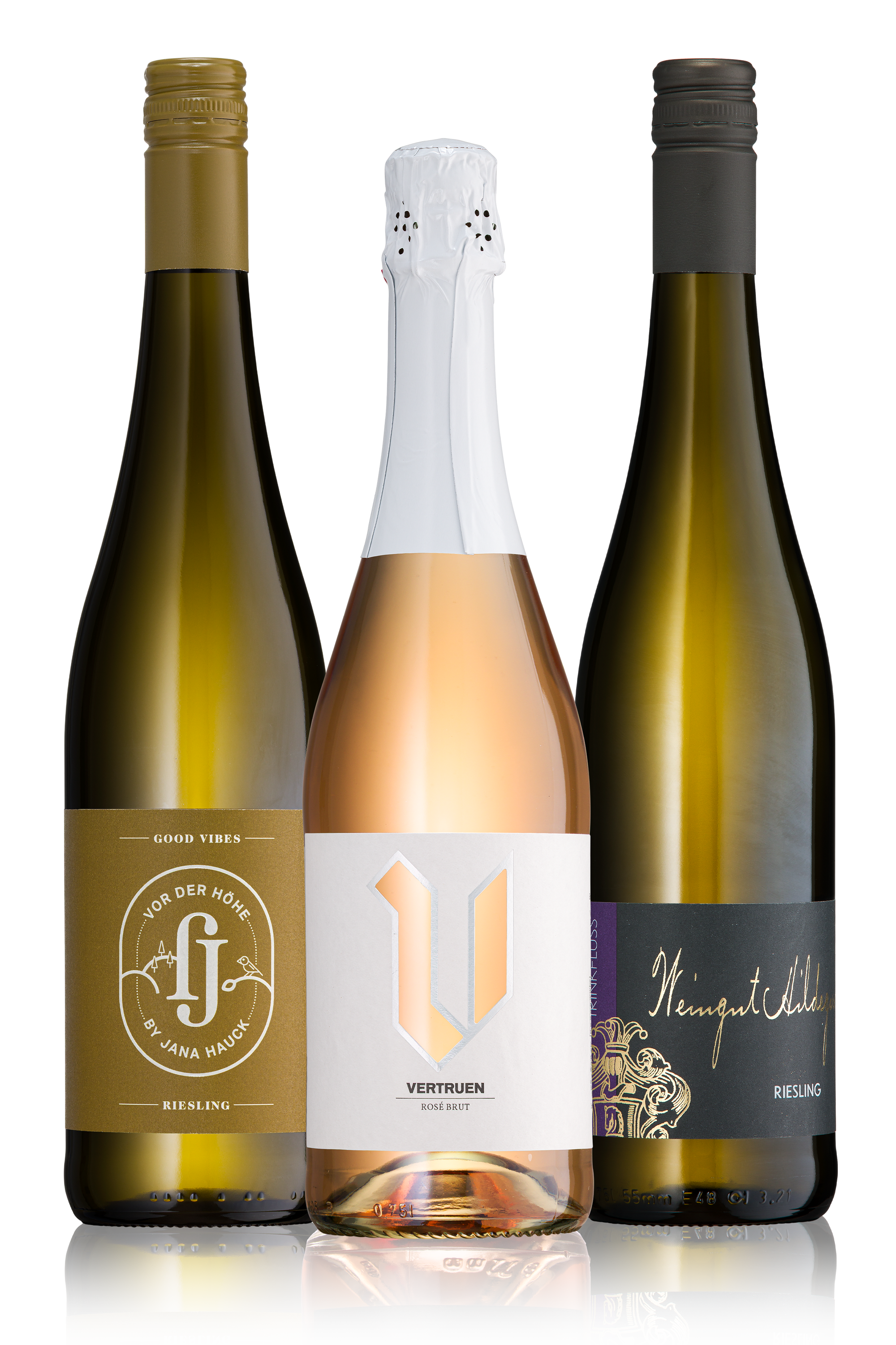 Weintrio zu Sushi