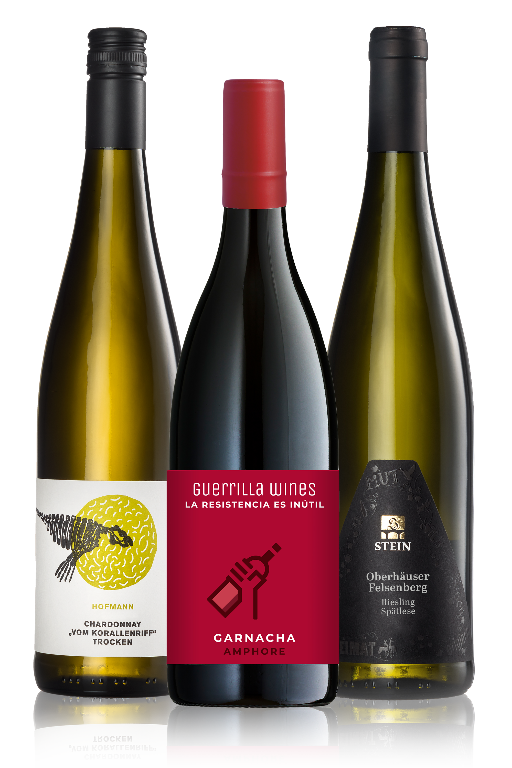 Weintrio zu Käse
