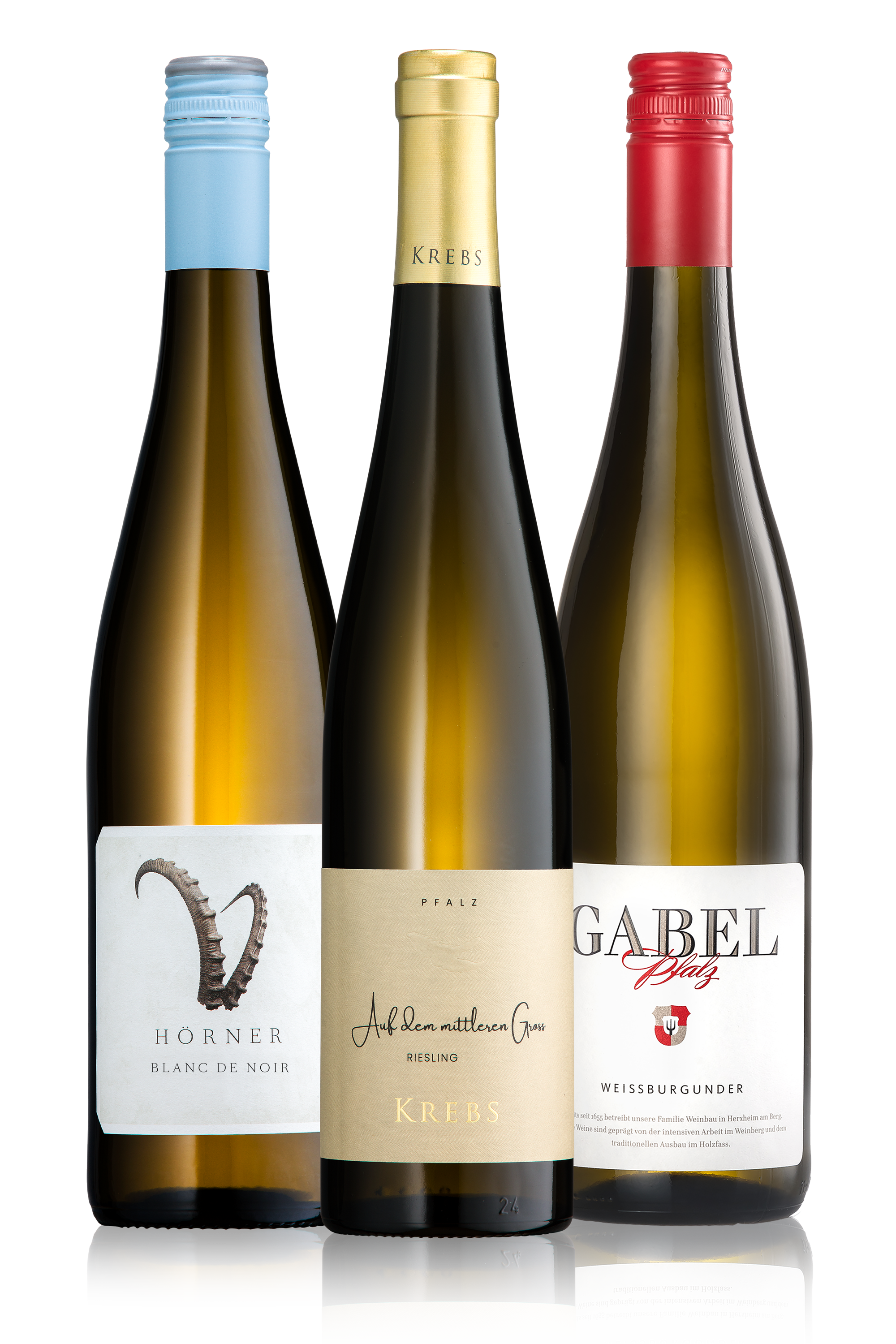 Weintrio zu Fisch