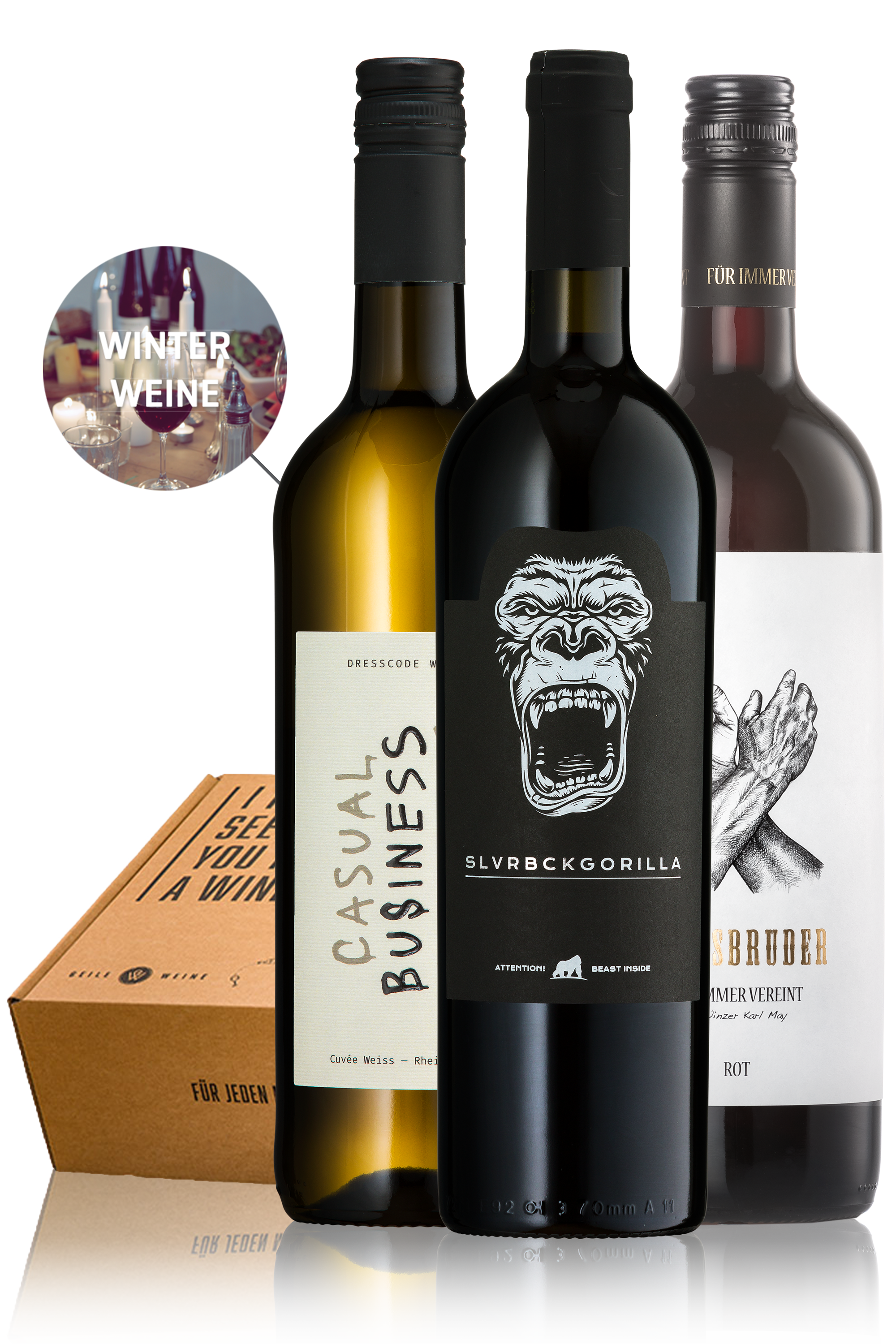 Geschenkset: Winterweine