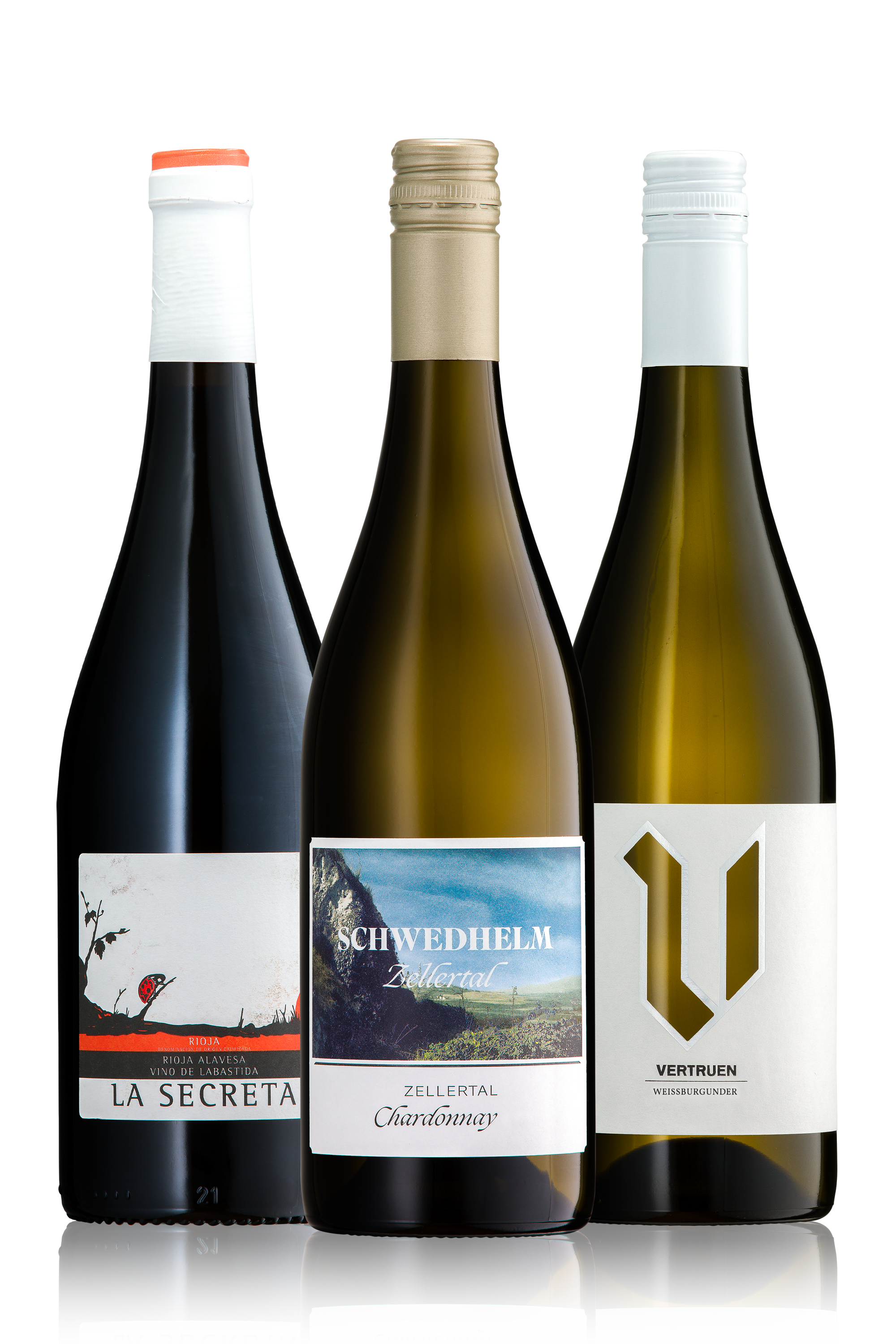 Weintrio zu Geflügel