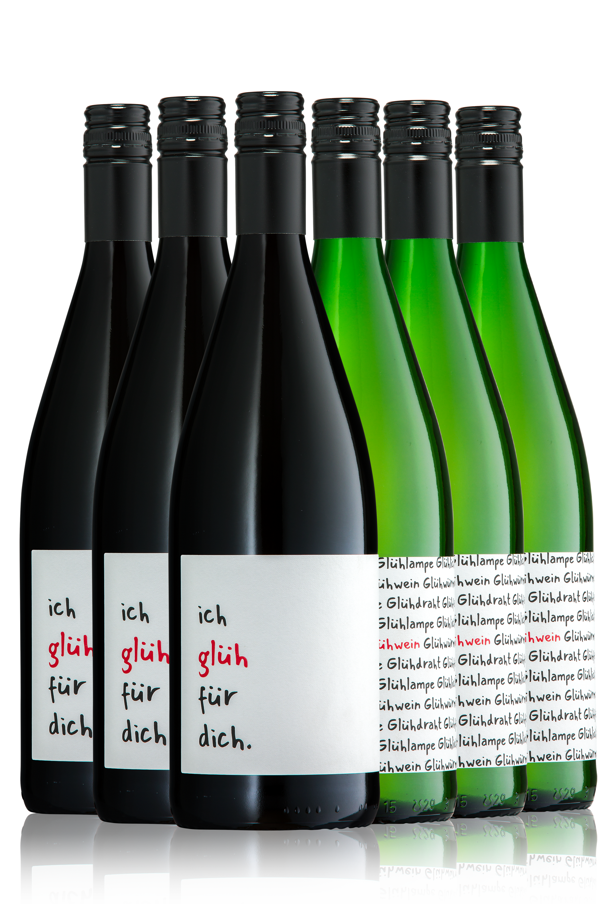 'Ich Glüh' Für Dich' - 5+1 Paket - Gemischt